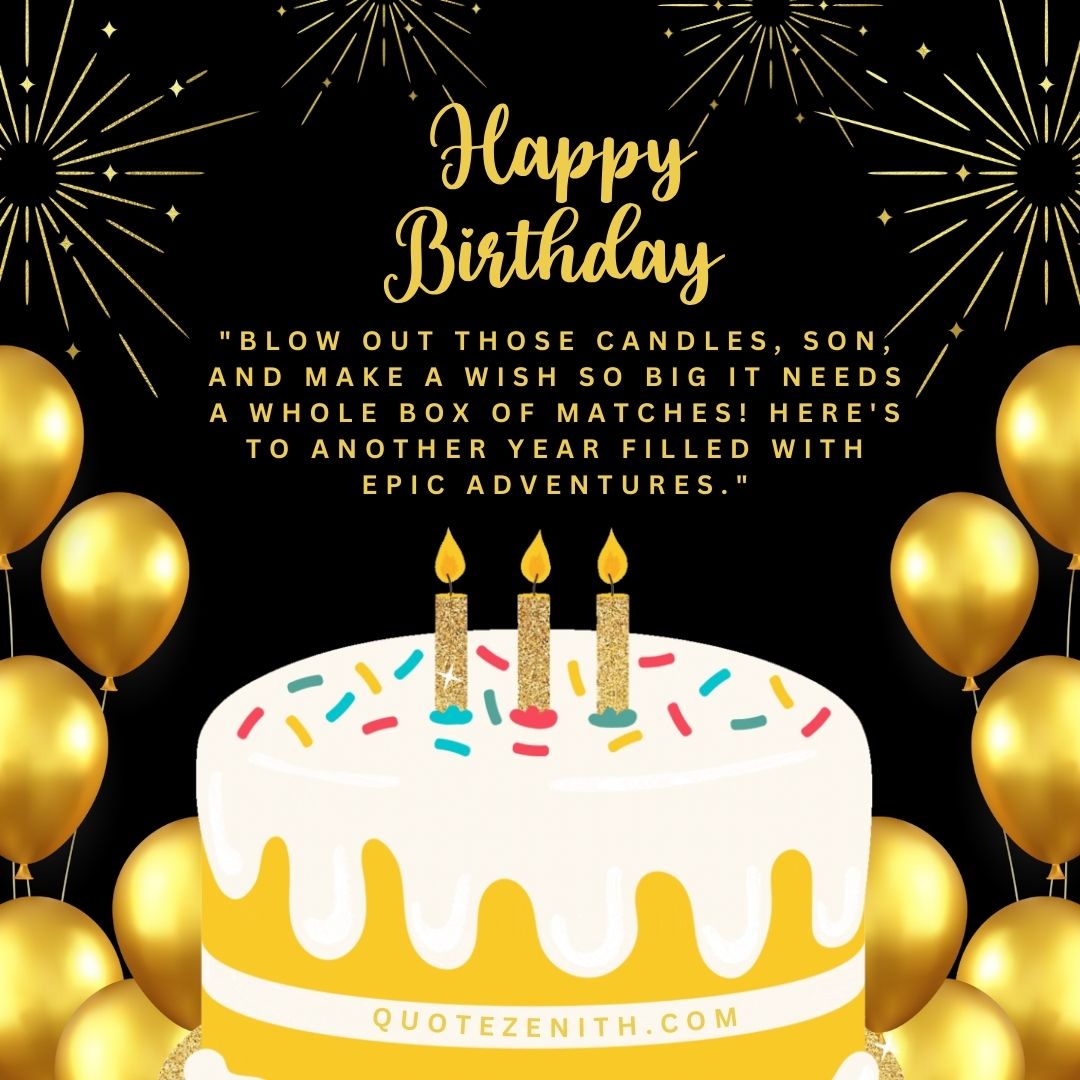 Happy Birthday Son Quotes