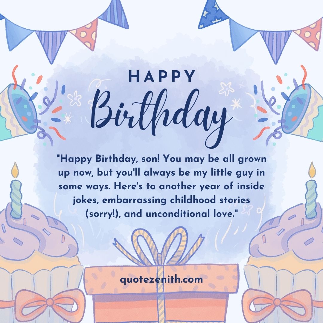 Happy Birthday Son Quotes