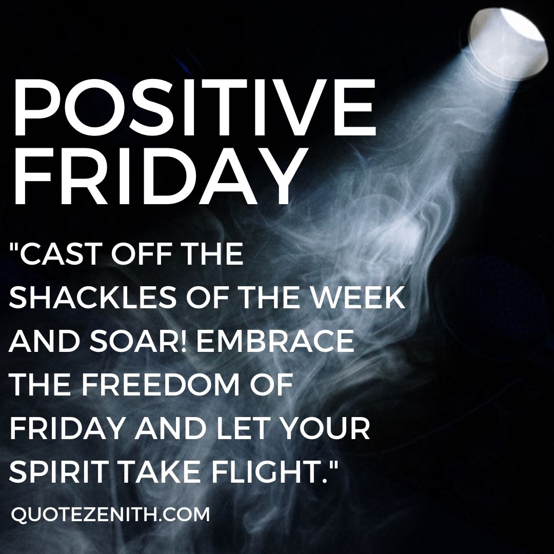 Positive Friday Blessings