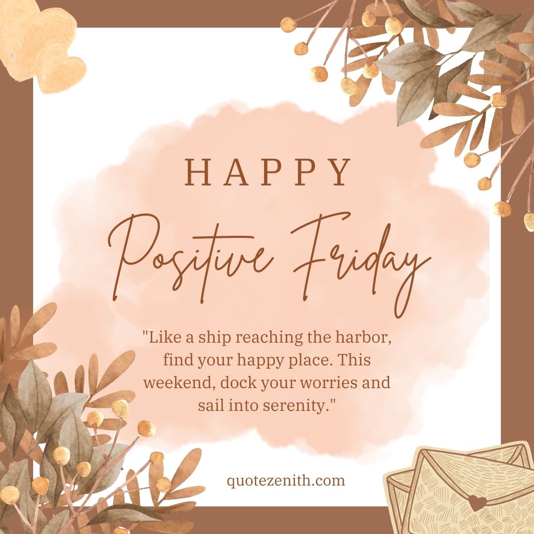 Positive Friday Blessings