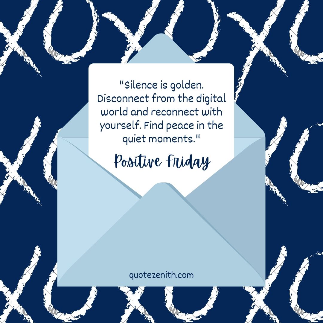 Positive Friday Blessings