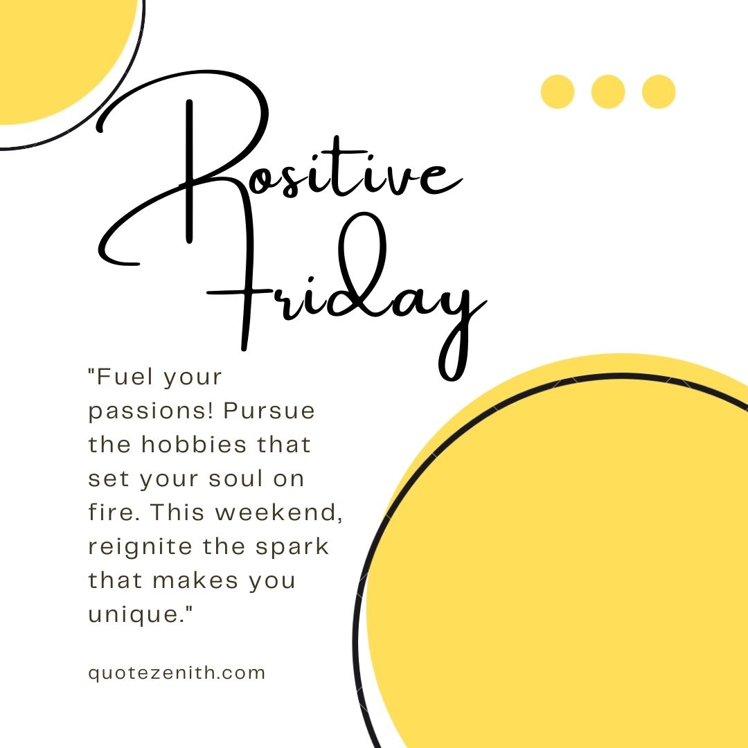 Positive Friday Blessings