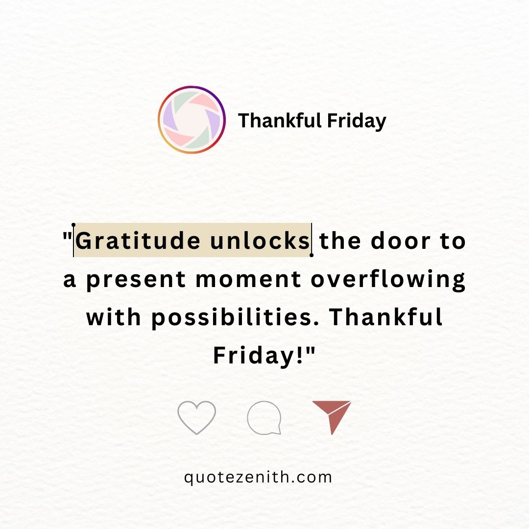 Thankful Good Morning Friday Blessings