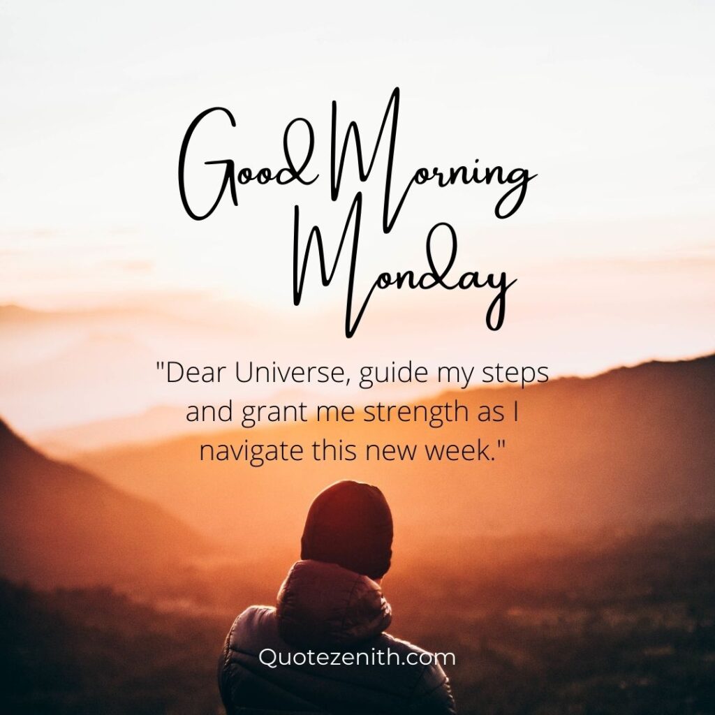 Good Morning Monday Blessings