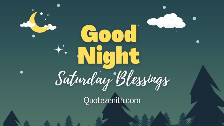 Read more about the article 67+ Saturday Night Blessings | A Time for Quiet Reflection