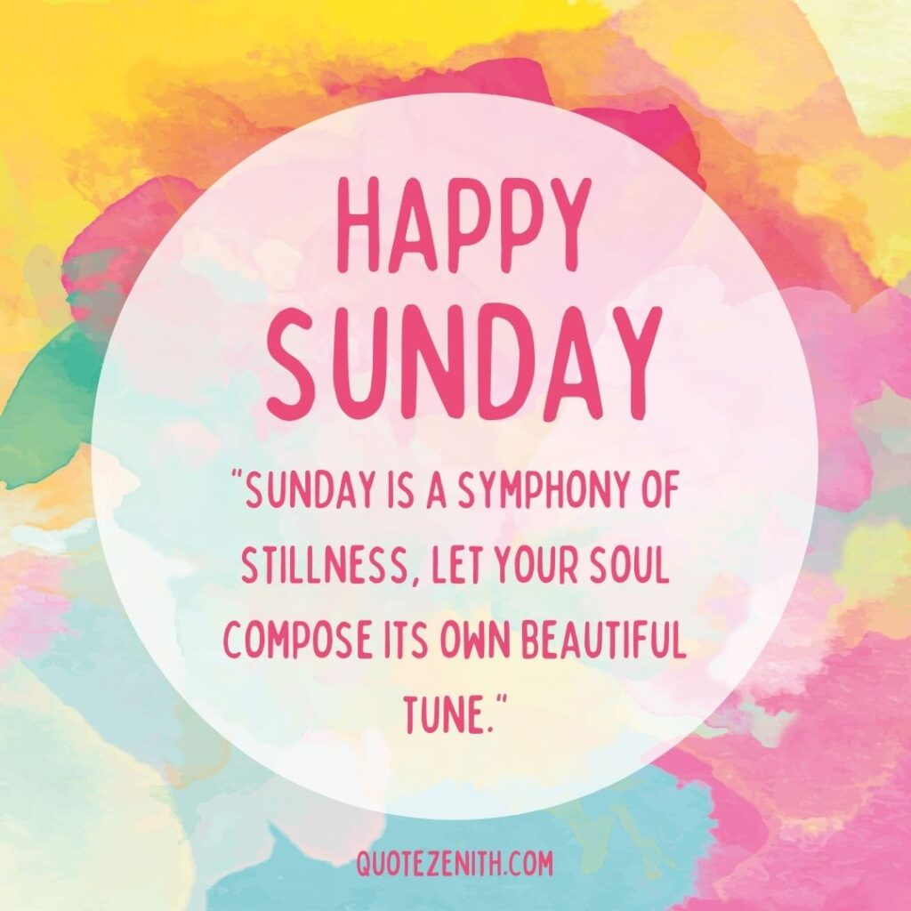 Happy Sunday Blessings 