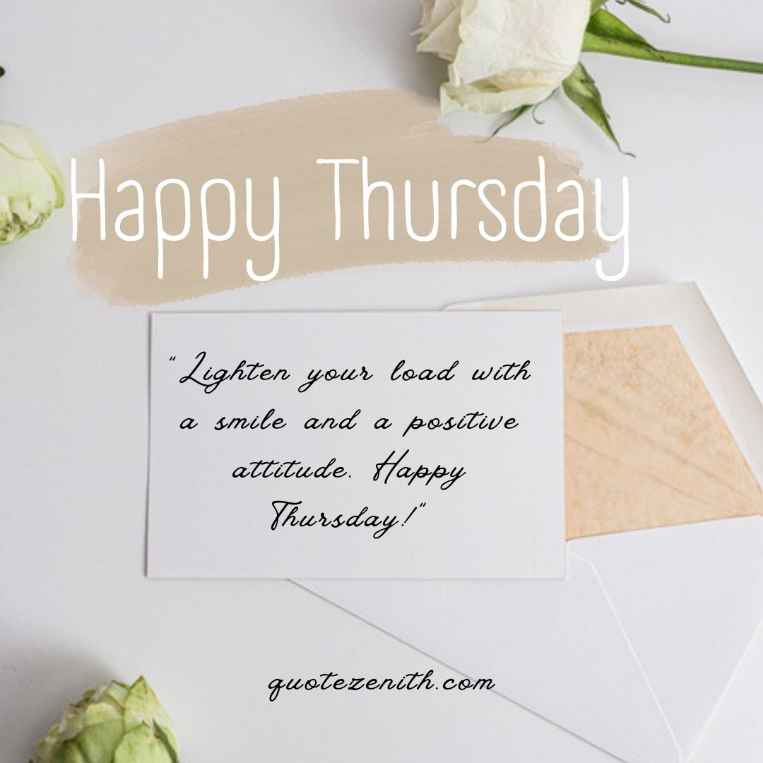 Happy Thursday Blessing