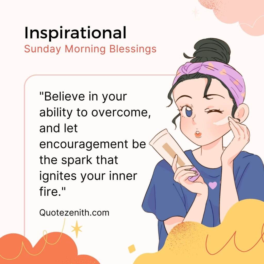 Inspirational Sunday Morning Blessings