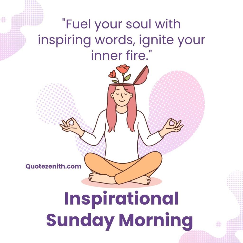 Inspirational Sunday Morning Blessings