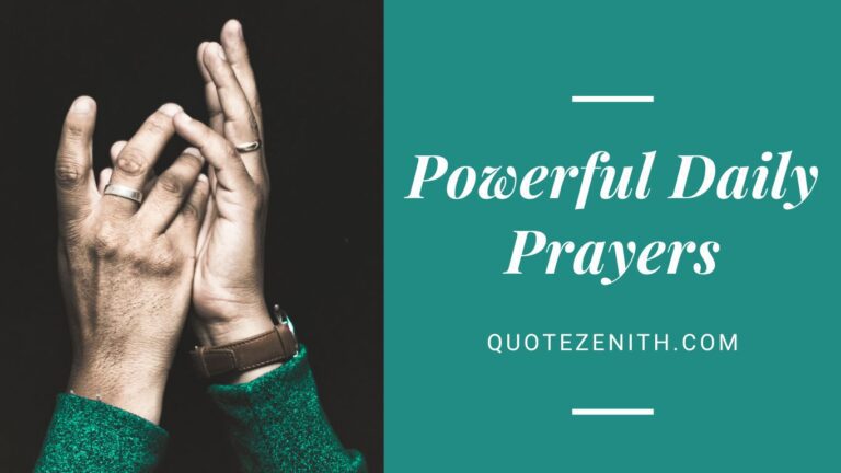 Powerful Daily Prayers