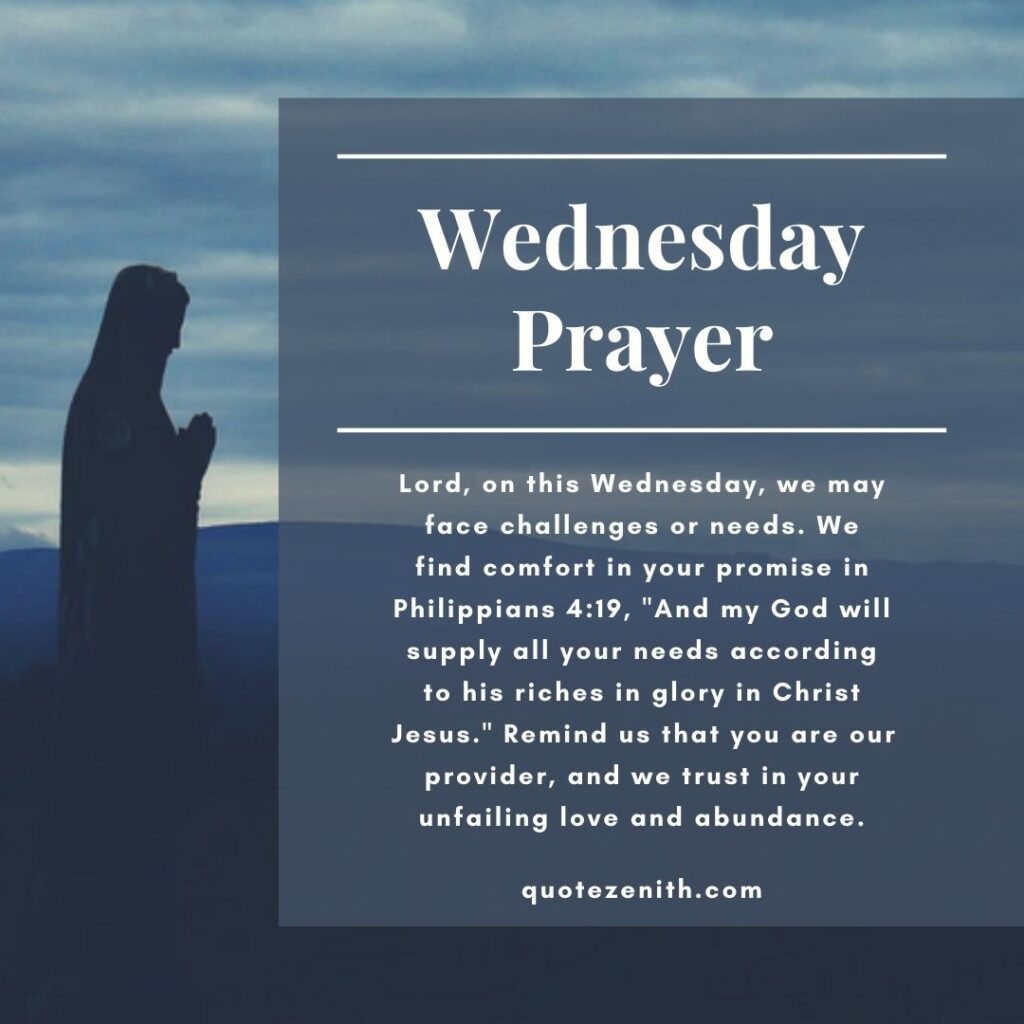 Wednesday Prayer
