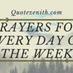 Best 7 Prayers for Every Day of the Week