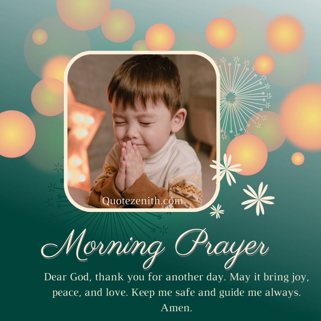 Short Morning Prayers