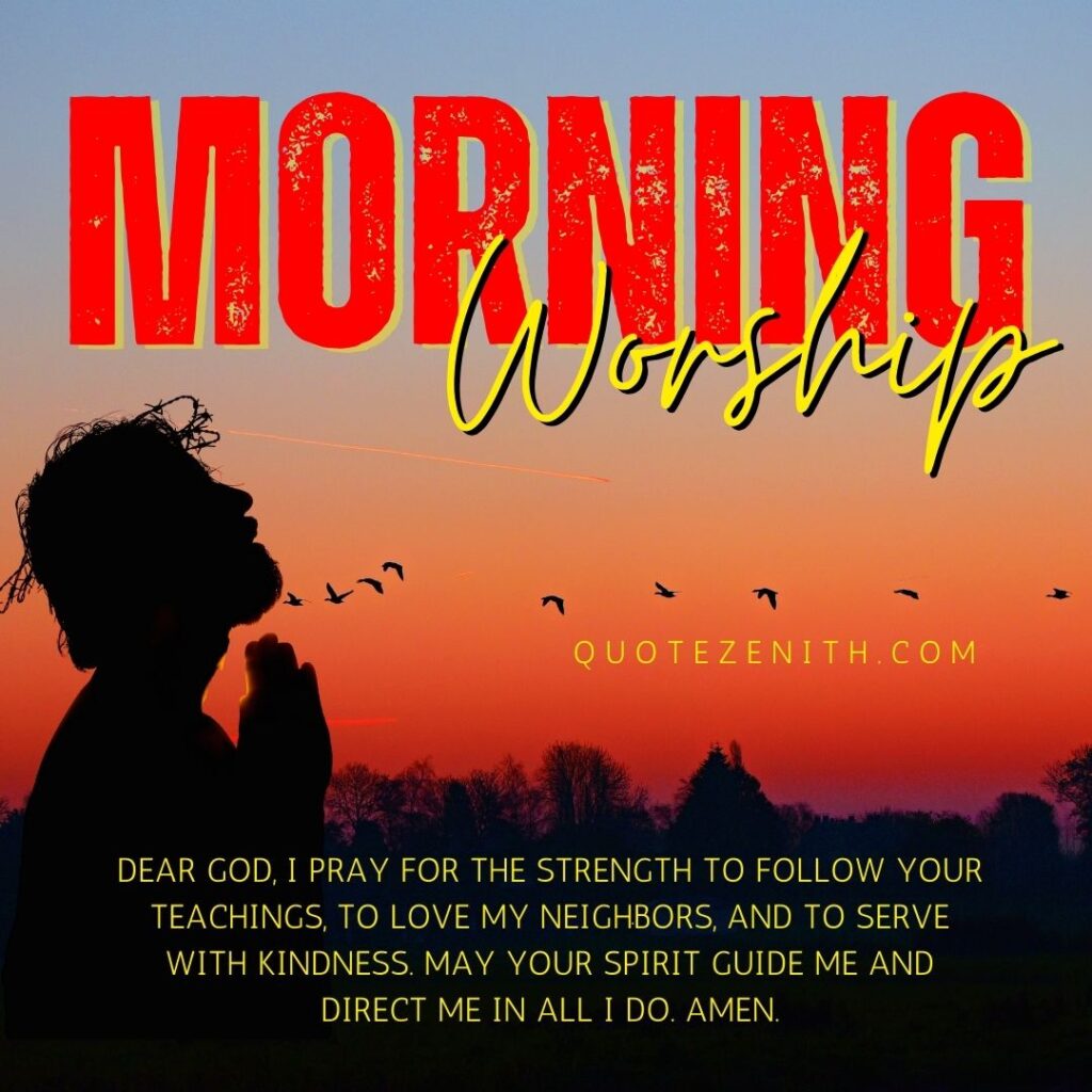 Short Morning Prayers