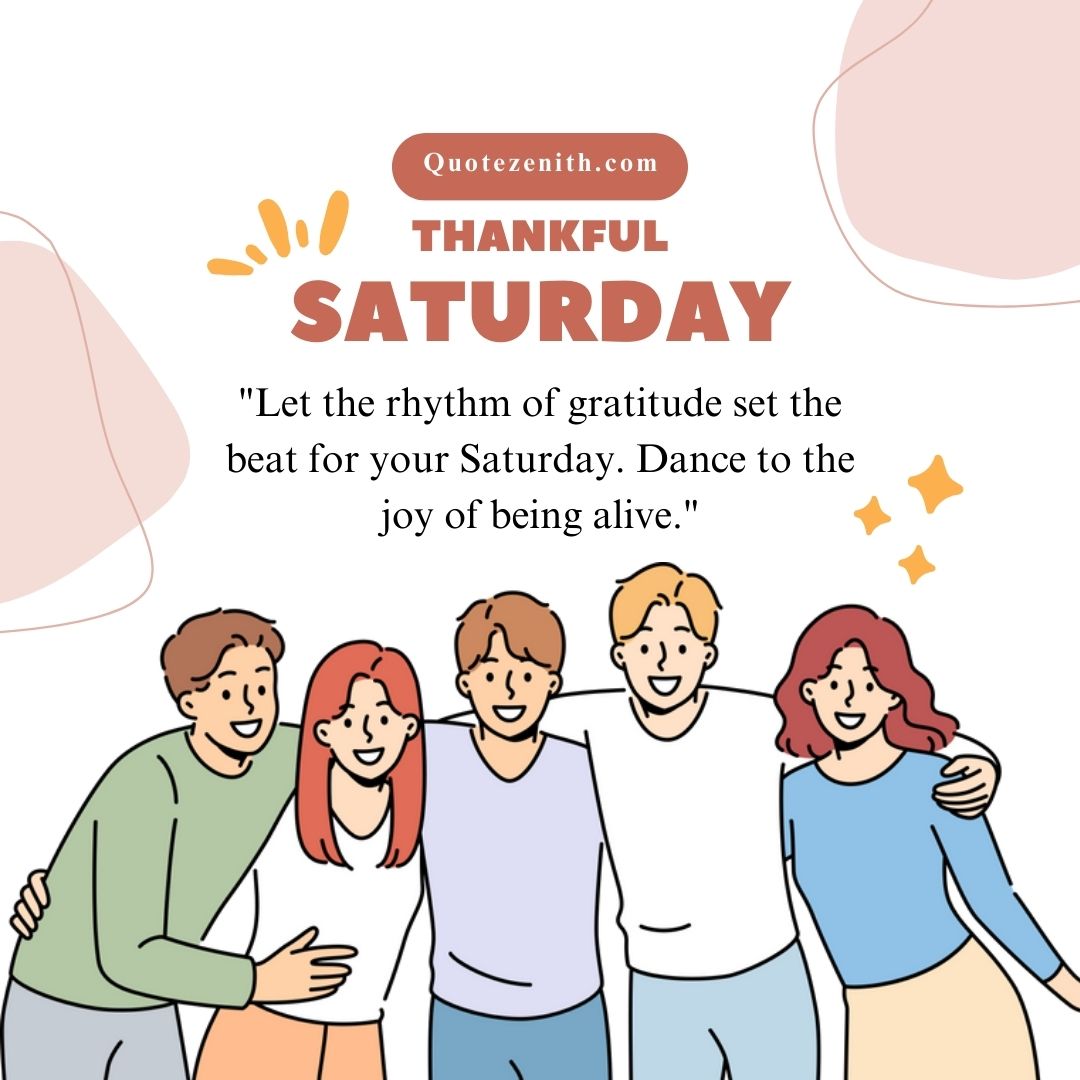 Thankful Saturday Blessings