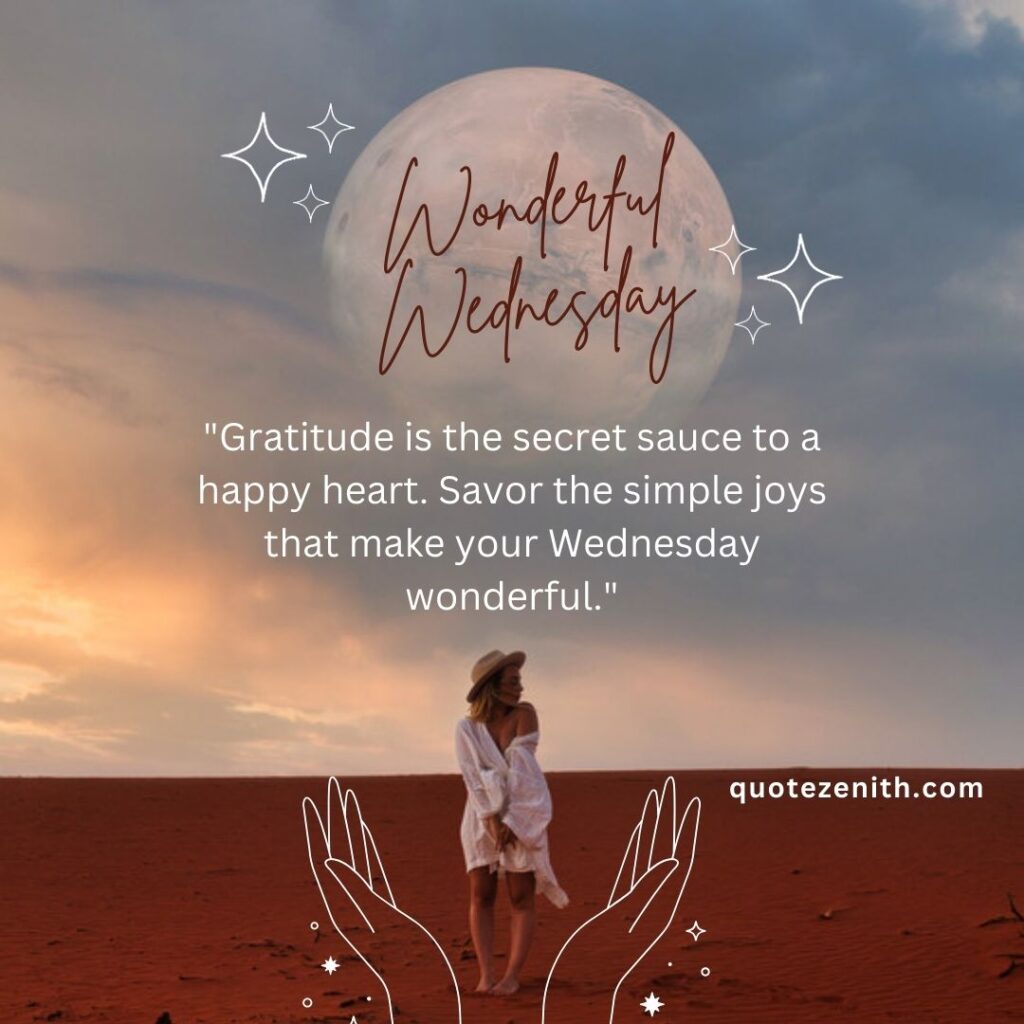 Wonderful Wednesday Blessings