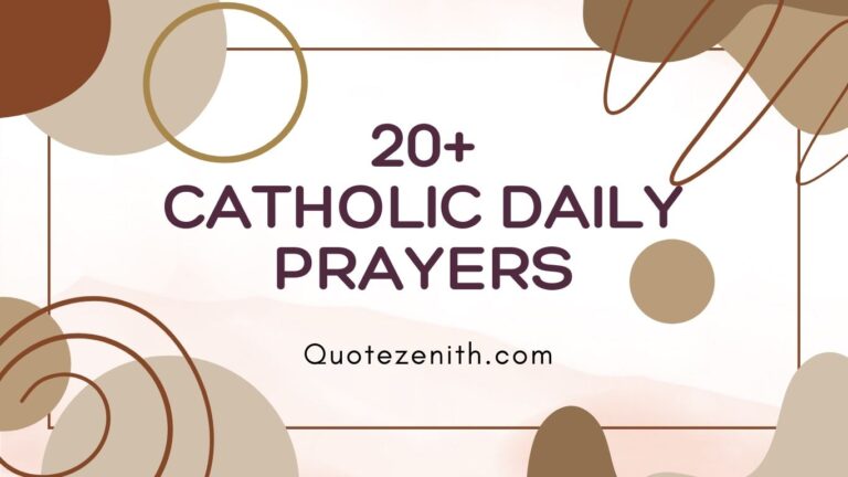 Read more about the article 15+ Spiritual Catholic Daily Prayers For Perfect Day