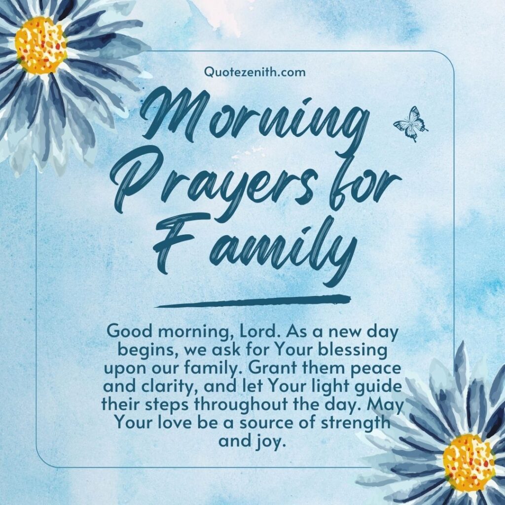 Prayers for Families