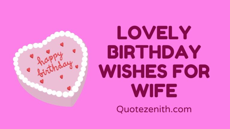 Birthday Wishes for Wife