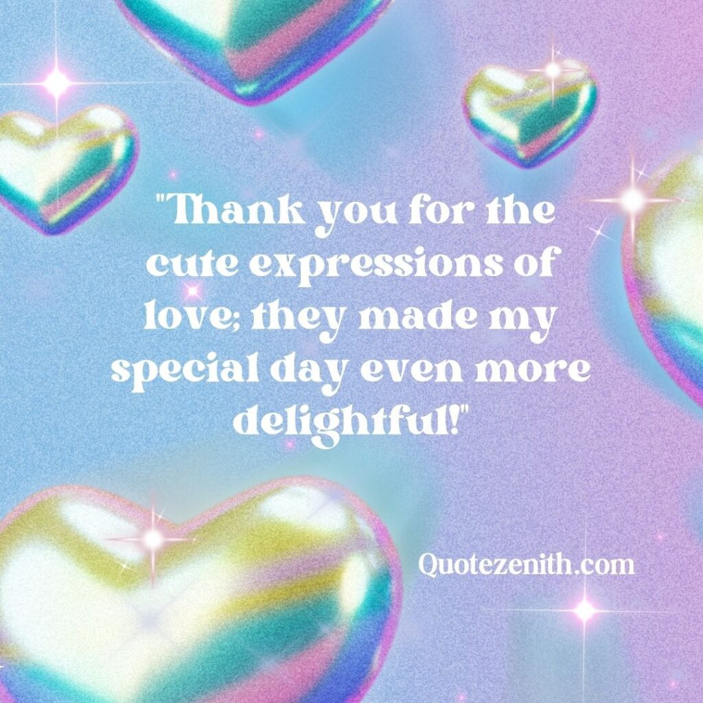 Thank You The for Birthday Wishes