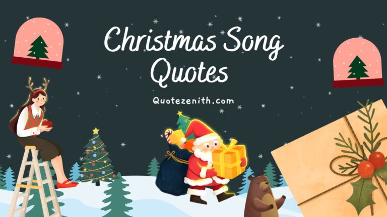 Christmas Song Quotes
