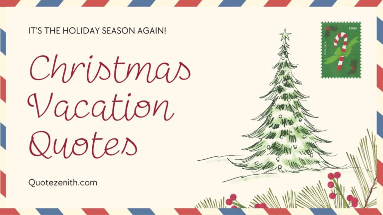 Christmas Vacation Quotes