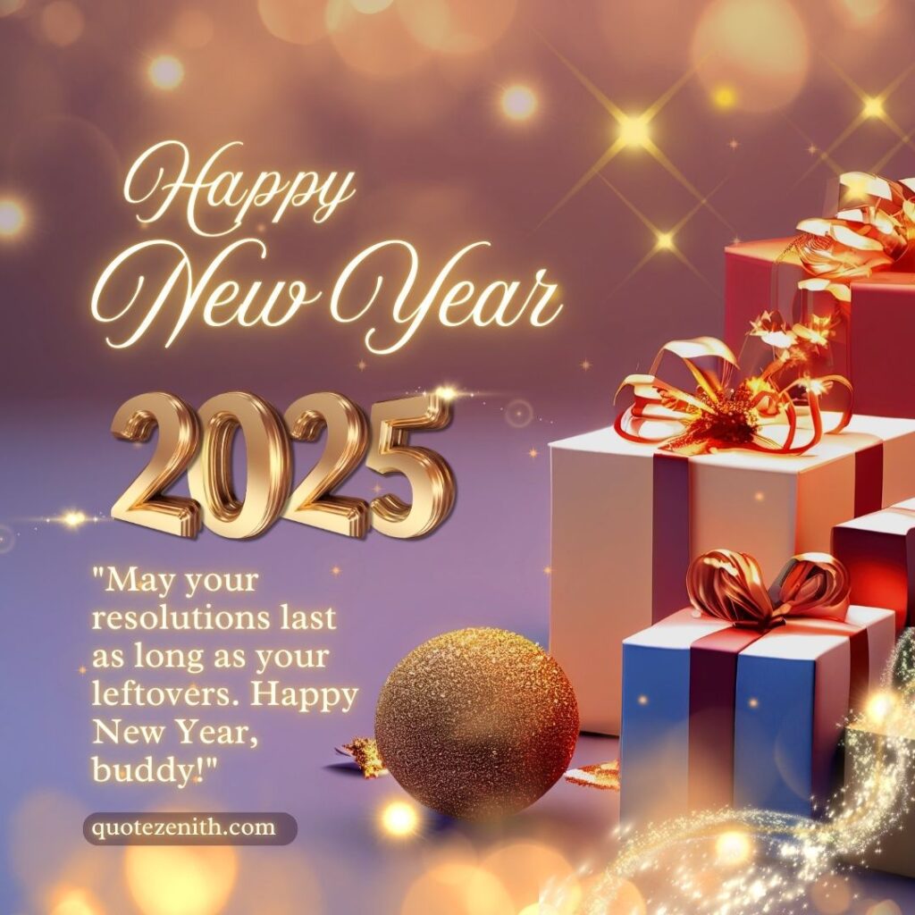 Happy New Year Wishes for Friends 
