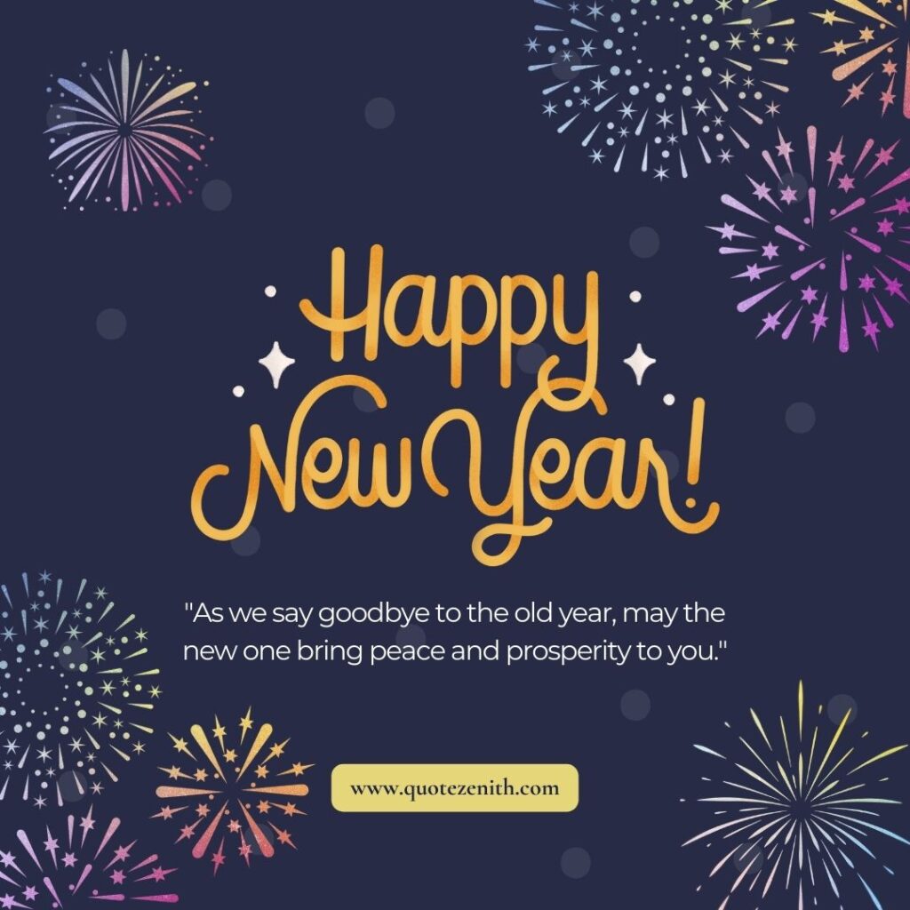 Wishes for a Happy New Year