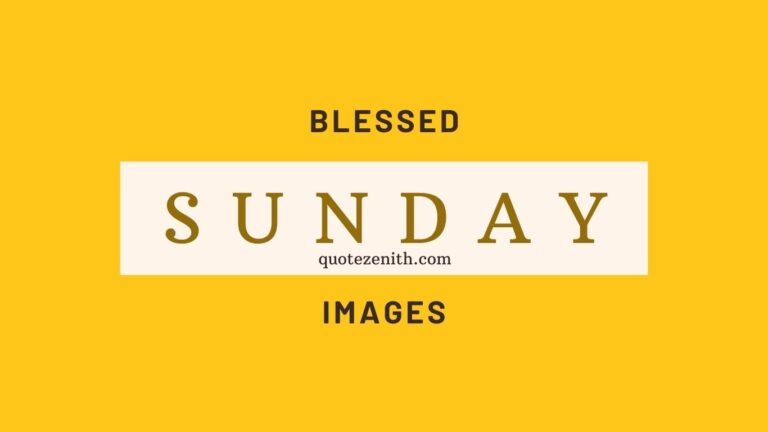 sunday blessing