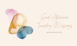 195+ Uplifting Good Afternoon Tuesday Blessings for a Heavy Day