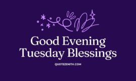 191+ Unfiltered Good Evening Tuesday Blessings | Let’s Unwind and Reflect
