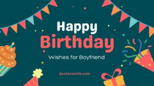 Birthday Wishes for Boyfriend