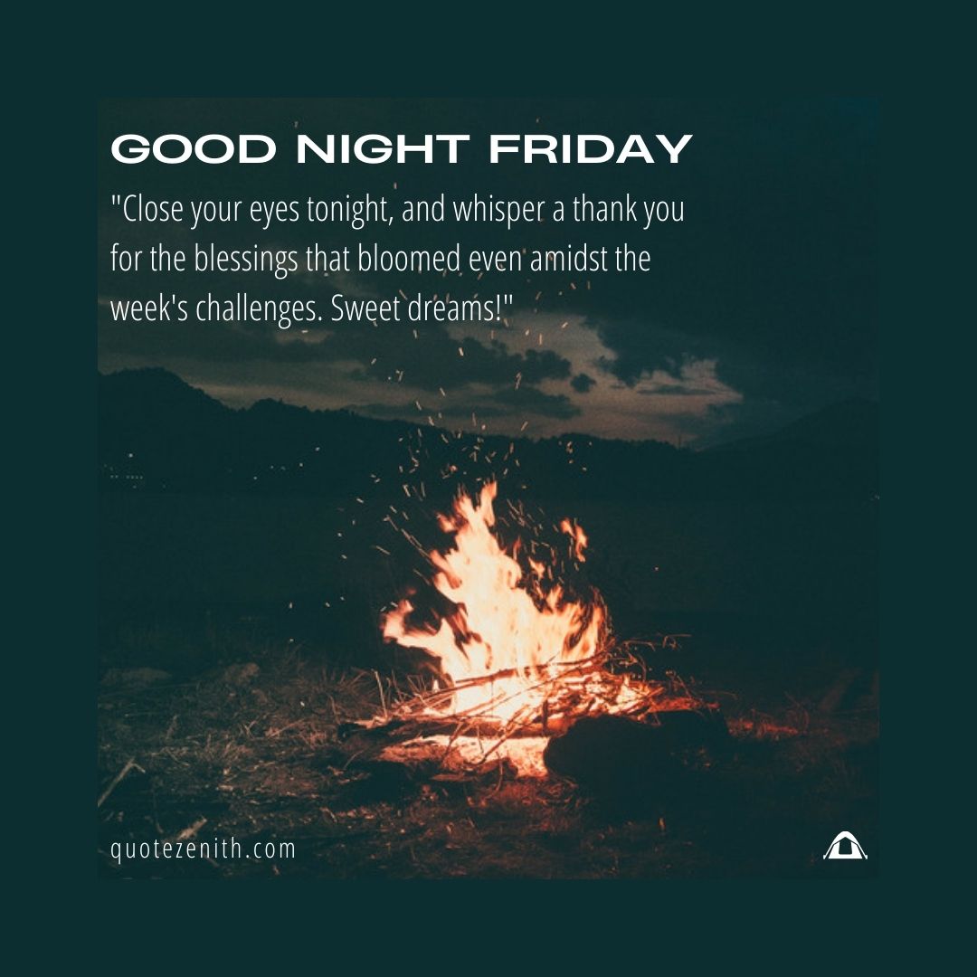 100 Light Up Good Night Friday Blessings