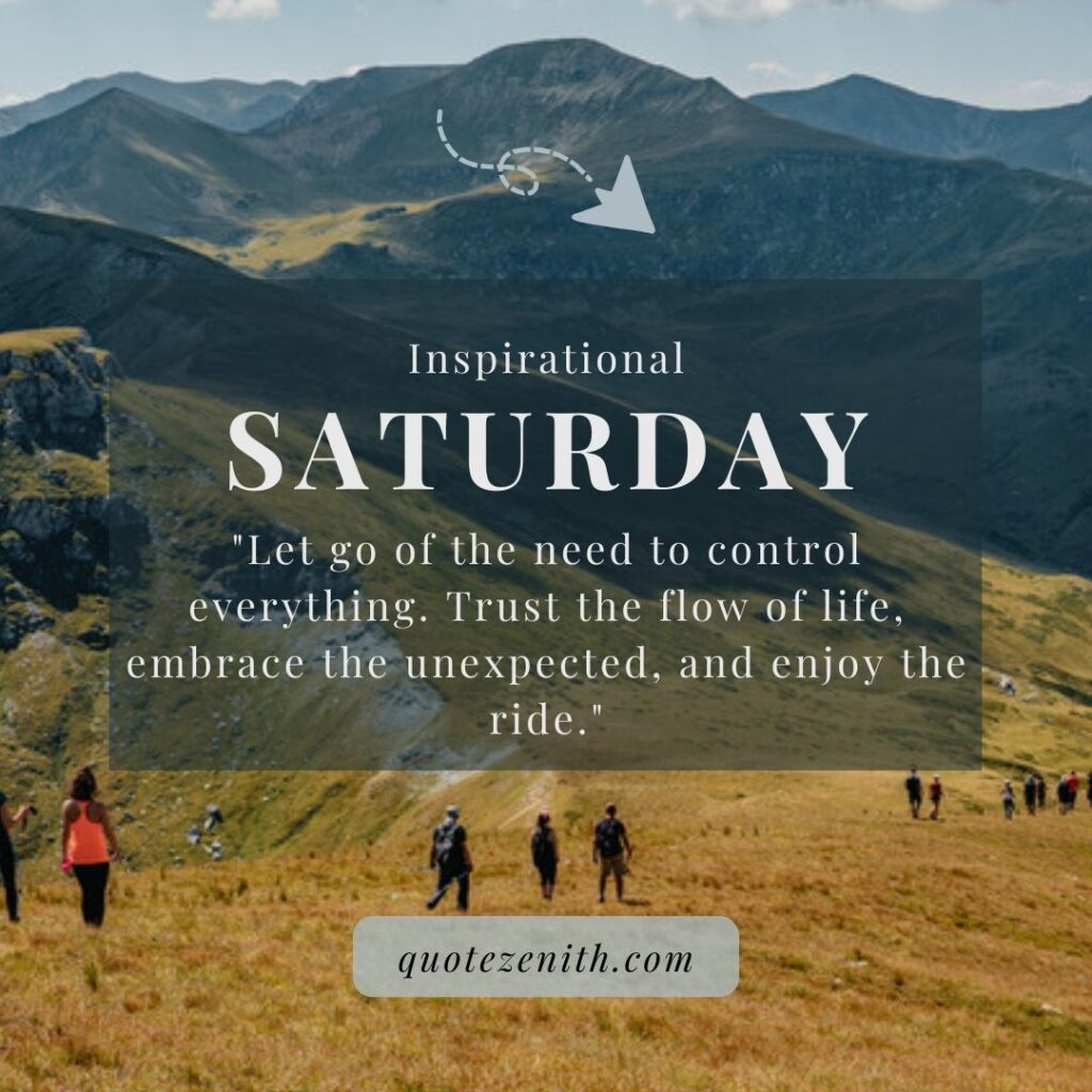 Inspirational Saturday Blessings