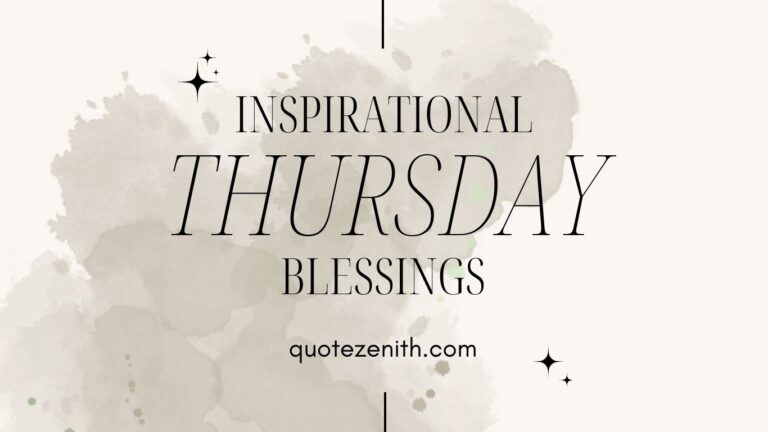 Read more about the article 41+ Inspiration Thursday Blessings | Spark Your Soul for a Spectacular Week