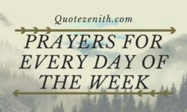 Best 7 Prayers for Every Day of the Week