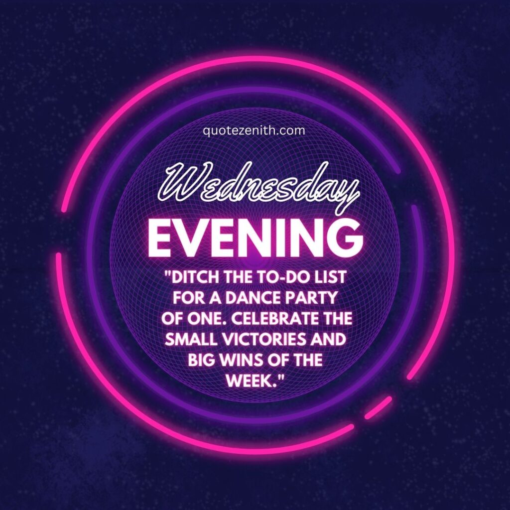 Wednesday Evening Blessings