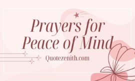 11+ Calming Prayers for Peace of Mind and Clarity