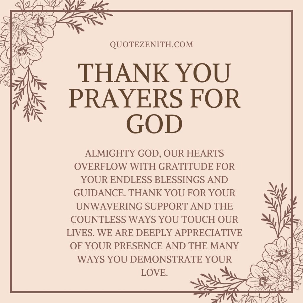 Prayers for You