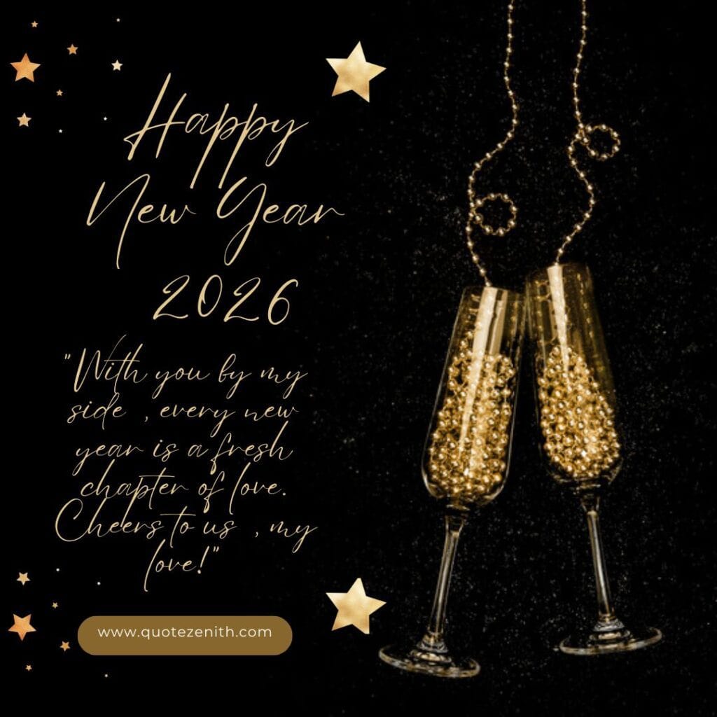 Happy New Year Wishes for Love