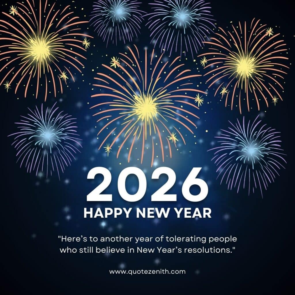 Sarcastic New Year Quotes 1