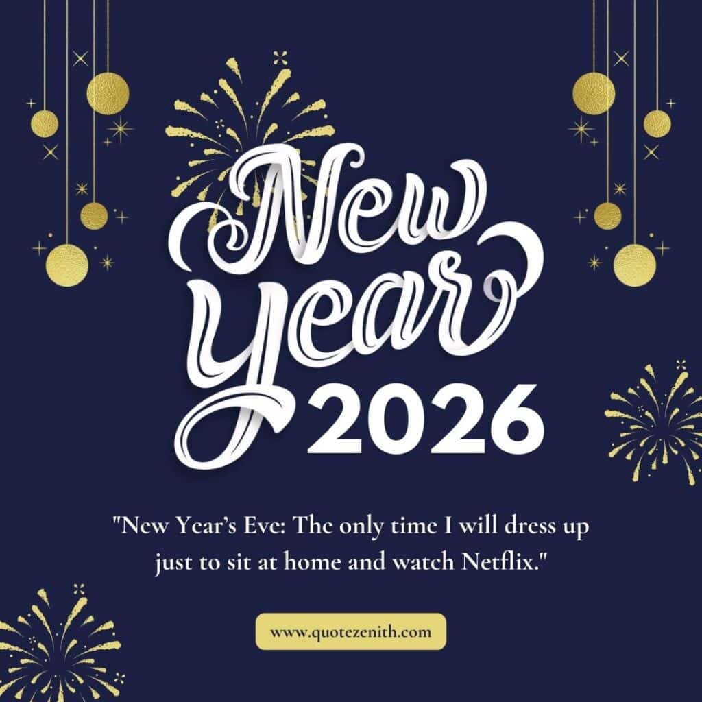  Sarcastic New Year Quotes 2026